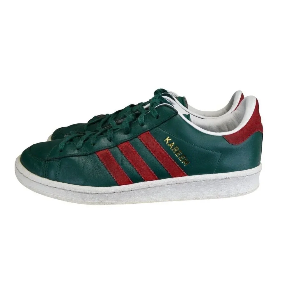 ADIDAS Kareem Abdul Jabbar Sz 8‎ Sneakers NBA Milwaukee Bucks Superstar RARE